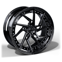 Felga FIGHTHAWK 2-PIECE w kolorze Black chrome
