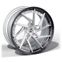 Felga FIGHTHAWK 2-PIECE w kolorze Brushed silver