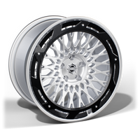 Felga MOONRIDER MESH w kolorze Brushed silver