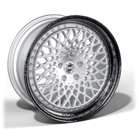 Felga RACER MESH 2-PIECE w kolorze Brushed silver