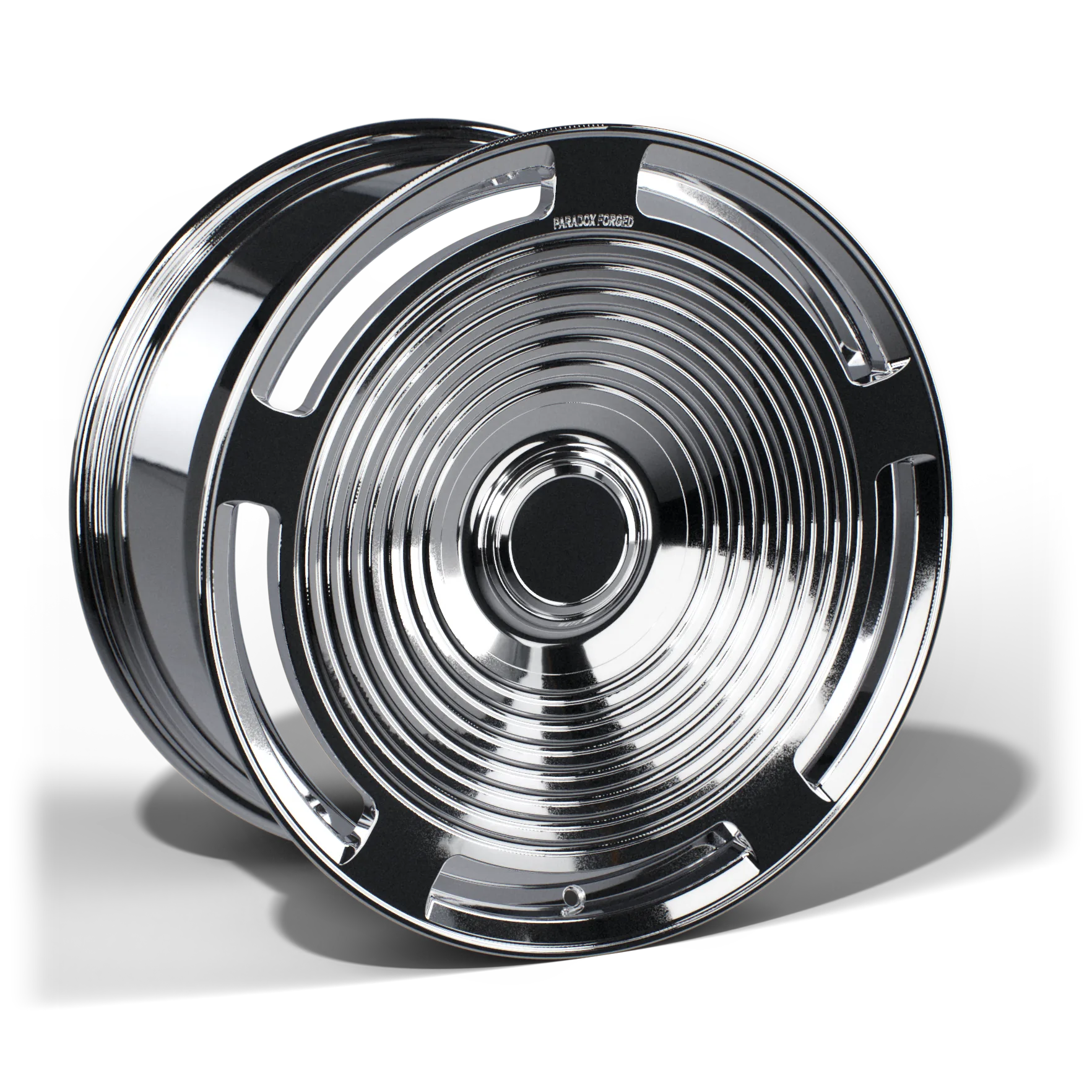 Felga PX12 MERCURY FLOATING CAP - cutout na betonowej ścianie