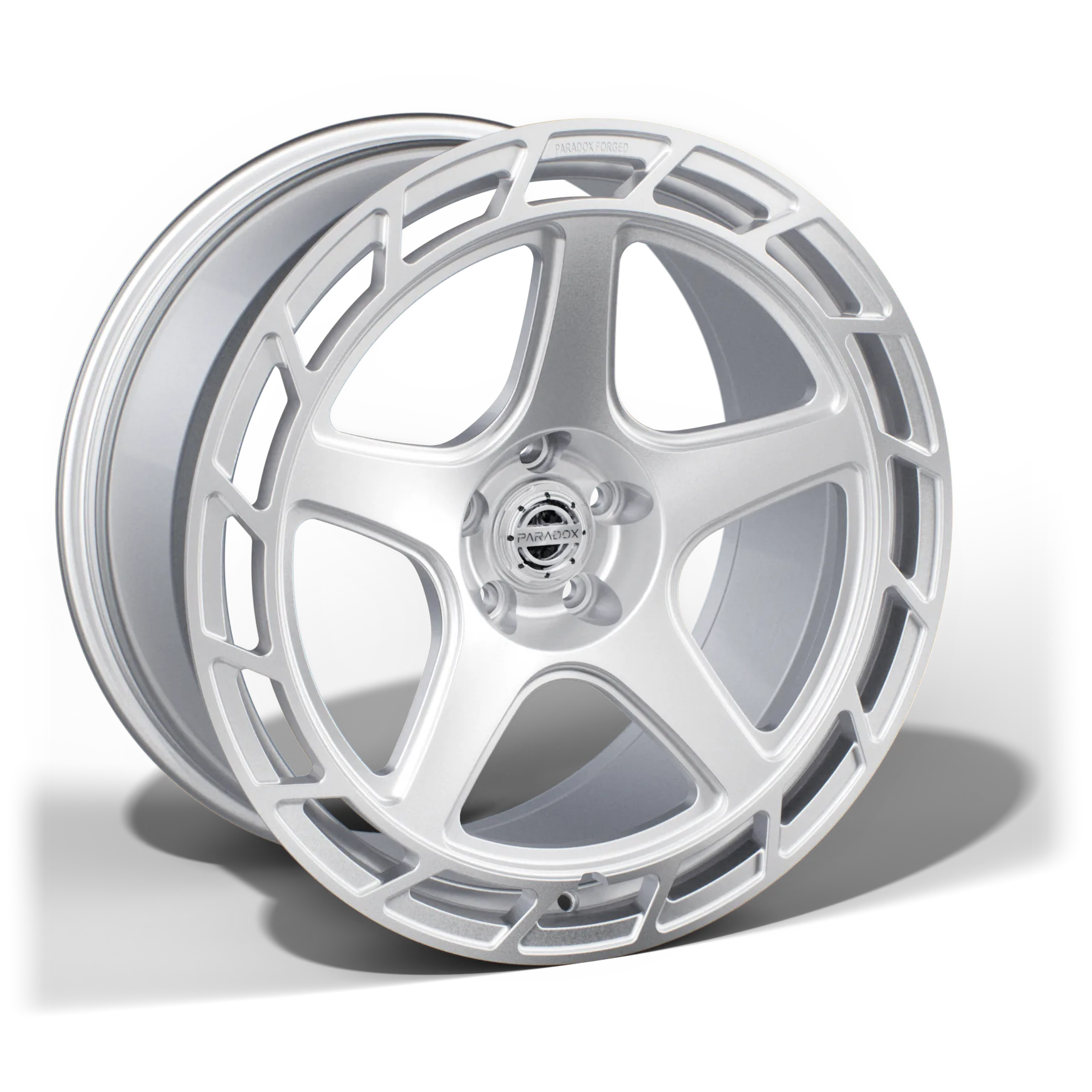 Felga PX04 NIGHT DRIFT - cutout na betonowej ścianie